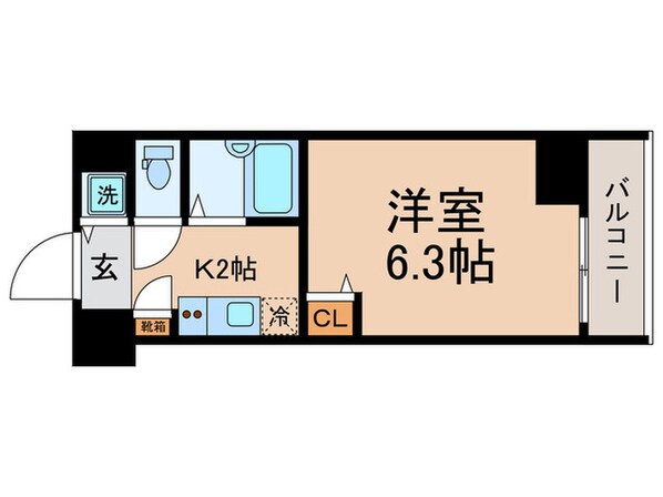 フェニックス目黒弐番館(104)の物件間取画像